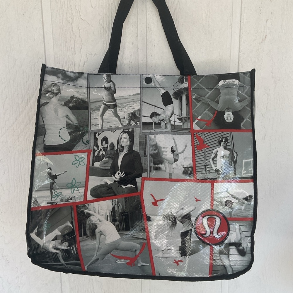 Lululemon Rare Reusable Goals Shopping Tote Bag